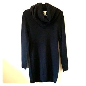 H&M black cowl neck dress • XSmall